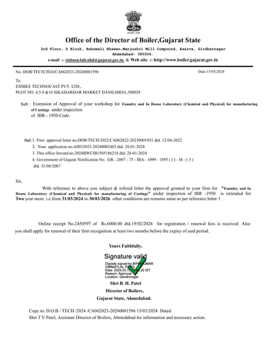 Indian Boiler Regulation